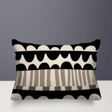 Rami Abstract Reversible Indoor/Outdoor Rectangular Pillow