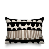 Rami Abstract Reversible Indoor/Outdoor Rectangular Pillow