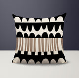 Rami Abstract Reversible Indoor/Outdoor Square Pillow