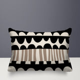 Rami Abstract Reversible Indoor/Outdoor Rectangular Pillow