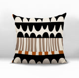 Rami Abstract Reversible Indoor/Outdoor Square Pillow