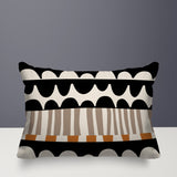 Rami Abstract Reversible Indoor/Outdoor Rectangular Pillow