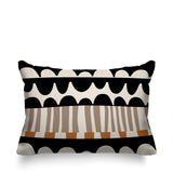 Rami Abstract Reversible Indoor/Outdoor Rectangular Pillow