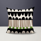 Rami Abstract Reversible Indoor/Outdoor Square Pillow
