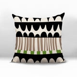 Rami Abstract Reversible Indoor/Outdoor Square Pillow