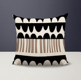 Rami Abstract Reversible Indoor/Outdoor Square Pillow