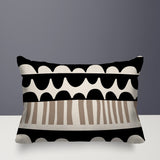 Rami Abstract Reversible Indoor/Outdoor Rectangular Pillow