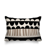 Rami Abstract Reversible Indoor/Outdoor Rectangular Pillow
