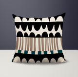 Rami Abstract Reversible Indoor/Outdoor Square Pillow
