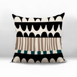 Rami Abstract Reversible Indoor/Outdoor Square Pillow