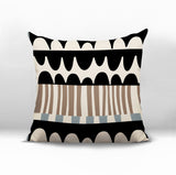 Rami Abstract Reversible Indoor/Outdoor Square Pillow