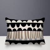 Rami Abstract Reversible Indoor/Outdoor Rectangular Pillow