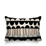 Rami Abstract Reversible Indoor/Outdoor Rectangular Pillow