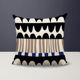 Rami Abstract Reversible Indoor/Outdoor Square Pillow
