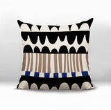 Rami Abstract Reversible Indoor/Outdoor Square Pillow