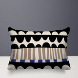 Rami Abstract Reversible Indoor/Outdoor Rectangular Pillow