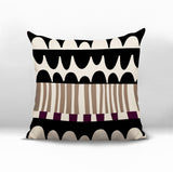 Rami Abstract Reversible Indoor/Outdoor Square Pillow