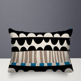 Rami Abstract Reversible Indoor/Outdoor Rectangular Pillow