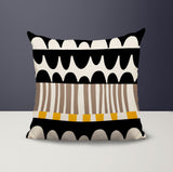 Rami Abstract Reversible Indoor/Outdoor Square Pillow