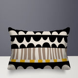 Rami Abstract Reversible Indoor/Outdoor Rectangular Pillow