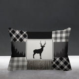 Range Outdoor Reversible Throw Rectangular Pillow