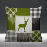 Range Outdoor Reversible Throw Square Pillow