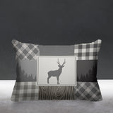 Range Outdoor Reversible Throw Rectangular Pillow