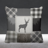 Range Outdoor Reversible Throw Square Pillow