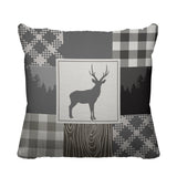 Range Outdoor Reversible Throw Square Pillow