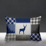 Range Outdoor Reversible Throw Rectangular Pillow