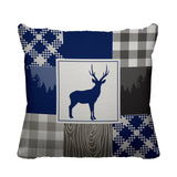 Range Outdoor Reversible Throw Square Pillow