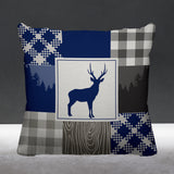 Range Outdoor Reversible Throw Square Pillow