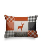 Range Outdoor Reversible Throw Rectangular Pillow