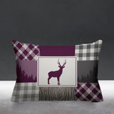 Range Outdoor Reversible Throw Rectangular Pillow