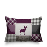Range Outdoor Reversible Throw Rectangular Pillow