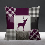 Range Outdoor Reversible Throw Square Pillow