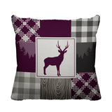Range Outdoor Reversible Throw Square Pillow