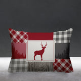 Range Outdoor Reversible Throw Rectangular Pillow