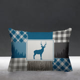 Range Outdoor Reversible Throw Rectangular Pillow