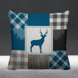 Range Outdoor Reversible Throw Square Pillow