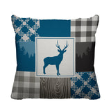 Range Outdoor Reversible Throw Square Pillow