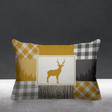 Range Outdoor Reversible Throw Rectangular Pillow