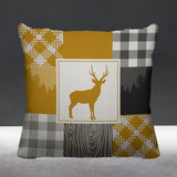 Range Outdoor Reversible Throw Square Pillow