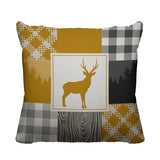Range Outdoor Reversible Throw Square Pillow