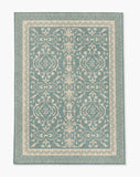 Rao low pile chair mat in Mist