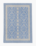 Rao low pile chair mat in Periwinkle