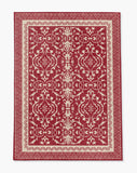 Rao low pile chair mat in Red