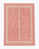 Rao low pile chair mat in Salmon