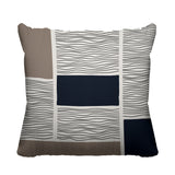 Rapu Abstract Reversible Indoor/Outdoor Square Pillow