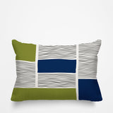 Rapu Abstract Outdoor Reversible Throw Rectangular Pillow